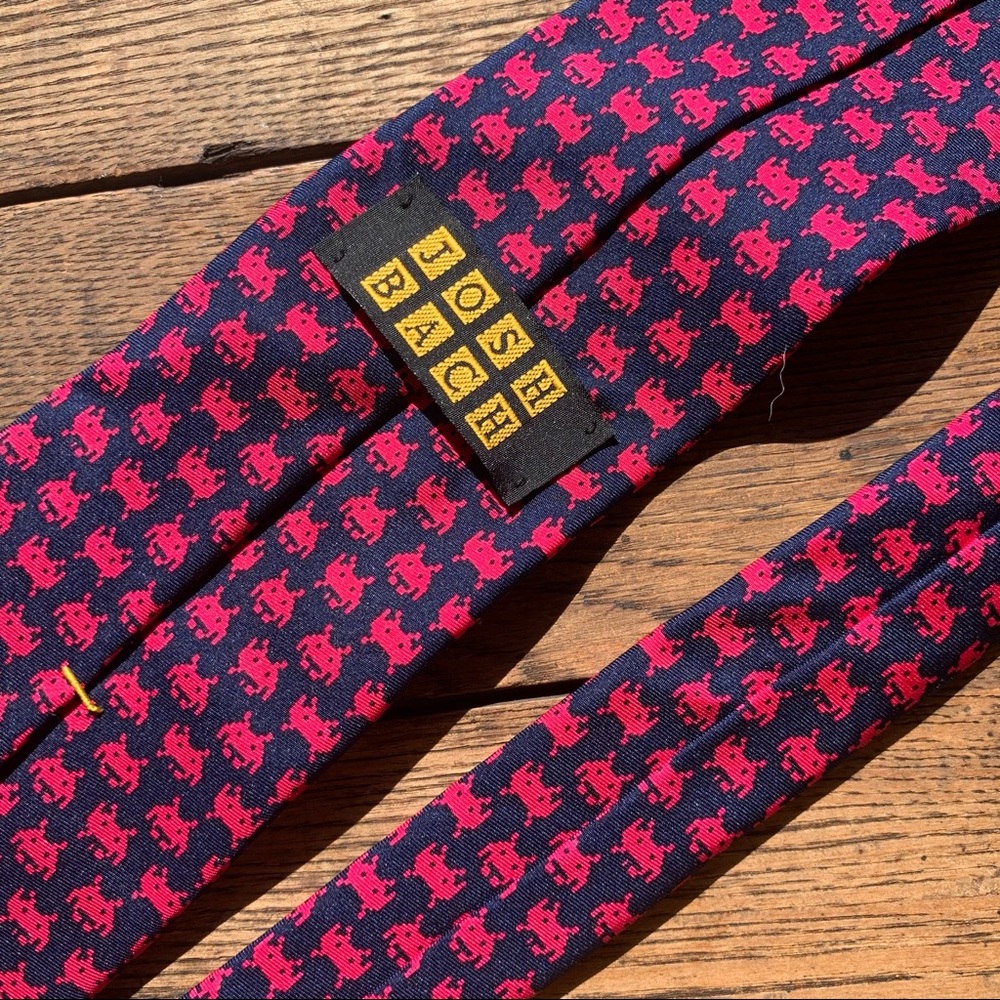 Josh Bach Video Game Character Pattern Silk Scarf - image 4